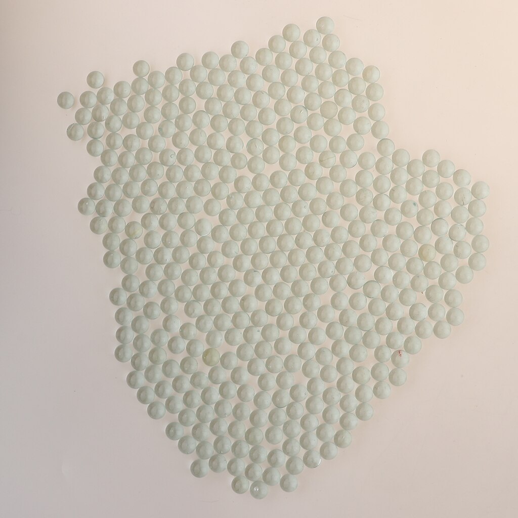 350 Uds. De canicas de vidrio transparente de 10mm para niños, jarrón de peces de juguete