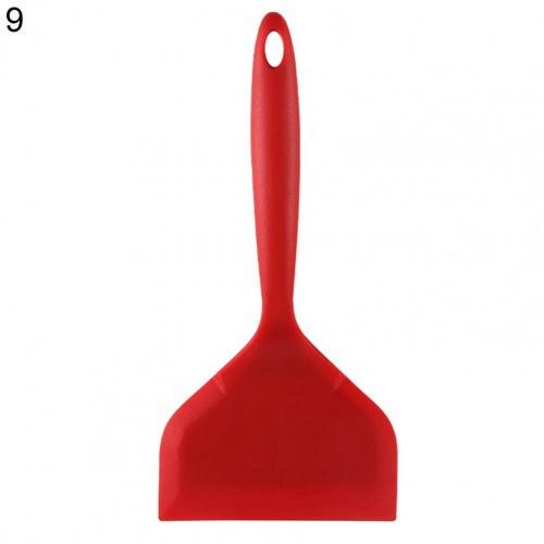 Silicone Kitchen Ware Cooking Utensils Spatula Beef Meat Egg Kitchen Scraper Wide Pizza Cooking Shovel Baking Spatula Shovel: 9