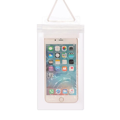 Universal Waterproof Phone Case For iPhone 11 Pro Xs Max XR X 8plus 7 6s Samsung Mobile Phone Bag Cover Coque Water proof Pouch: White