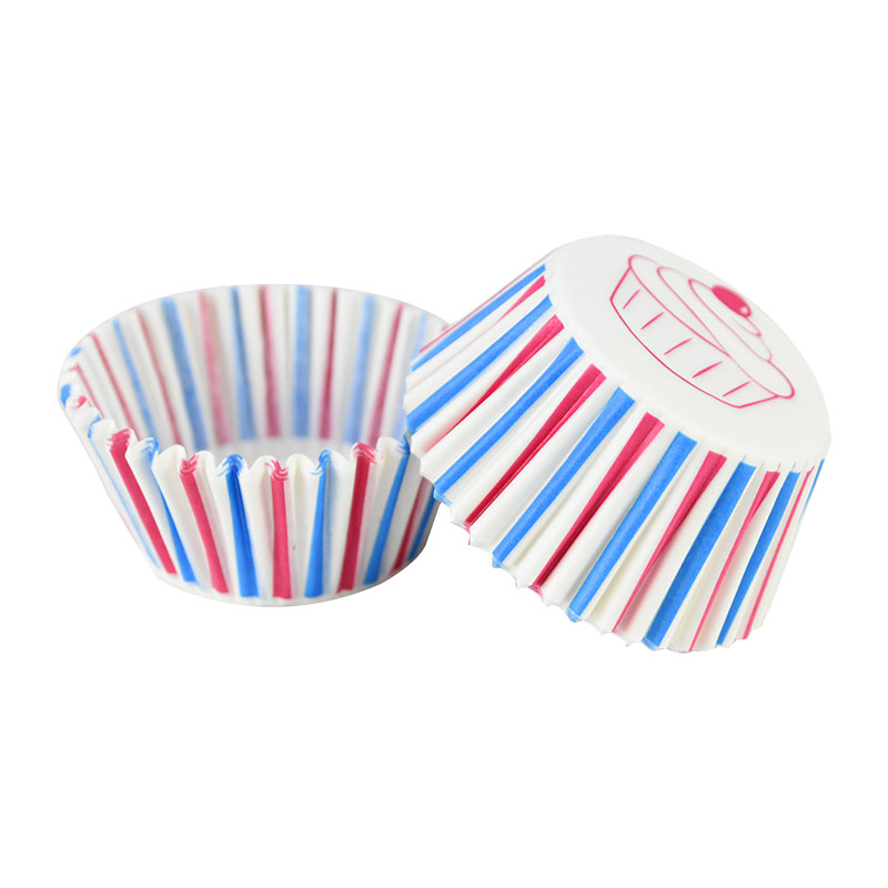 Piezas de papel para magdalenas, caja para hornear magdalenas, bandeja para fiestas, herramientas de decoración de pasteles, cumpleaños, 100: Beige