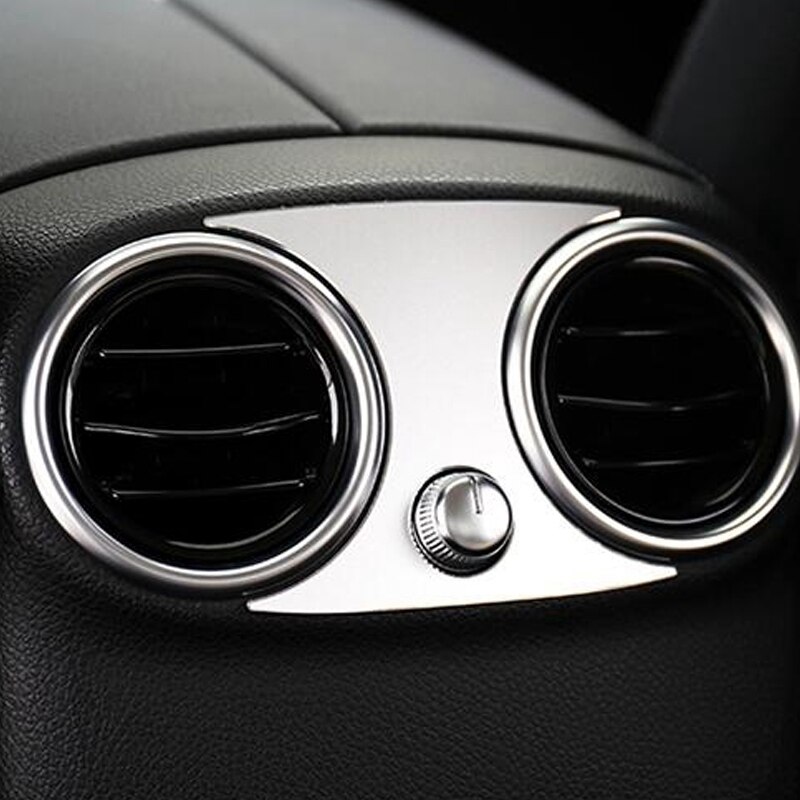 Bil armlæn bageste luftudtag dæksel udluftnings klistermærke til mercedes benz glc c klasse  w205 w253 c200 glc 260