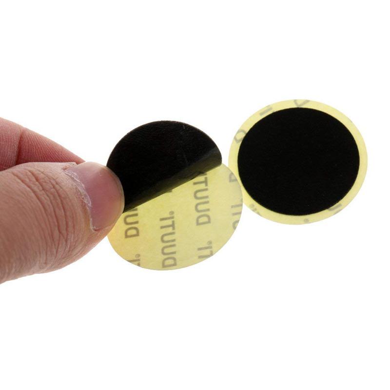 Duuti 10 stuks fietsband reparatieset zonder lijm, gereedschap voor het repareren van lekke banden bij fietsen