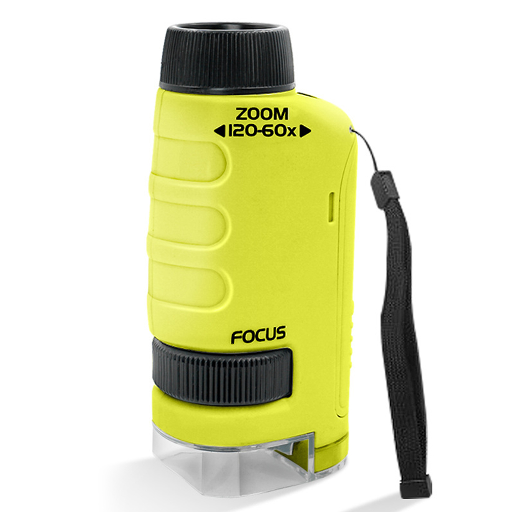 Microscopio Electrónico con lupa para niños, cámara de 200 megapíxeles, juguetes científicos educativos con 8 luces LED, función de foto y Video, 1000x: Azul