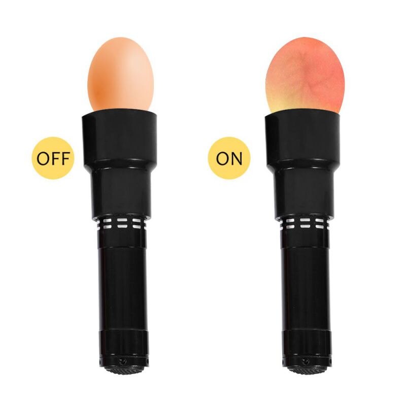 1 teile/los 9 LED Eggtester Eier Inkubator Lampe Super Kalten Inkubation Prüfung Taschenlampe Angetrieben durch Batterie (nicht enthalten)