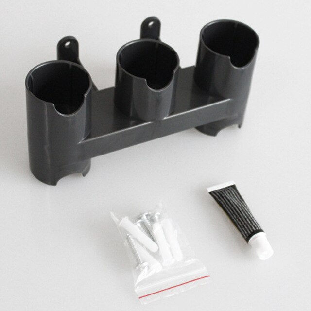 Soporte de almacenamiento para Dyson V11 Dok, piezas de limpiador al vacío sin perforaciones, soporte de almacenamiento, 9 agujeros, práctico adaptador de herramientas de extensión