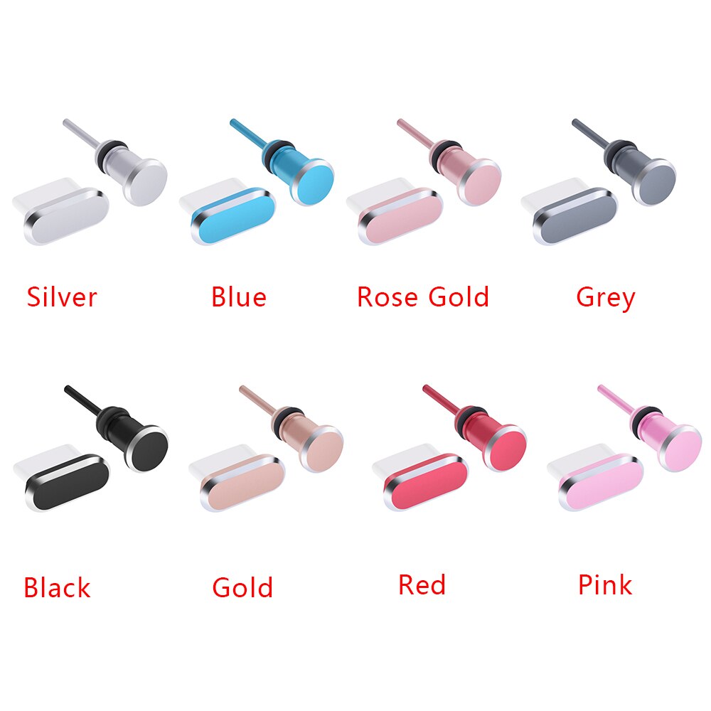 10PCS Type-C Charging Port Anti Dust Plug Earphone Charging Port Silicone Protector Cap Cover For Samsung Huawei Xiaomi