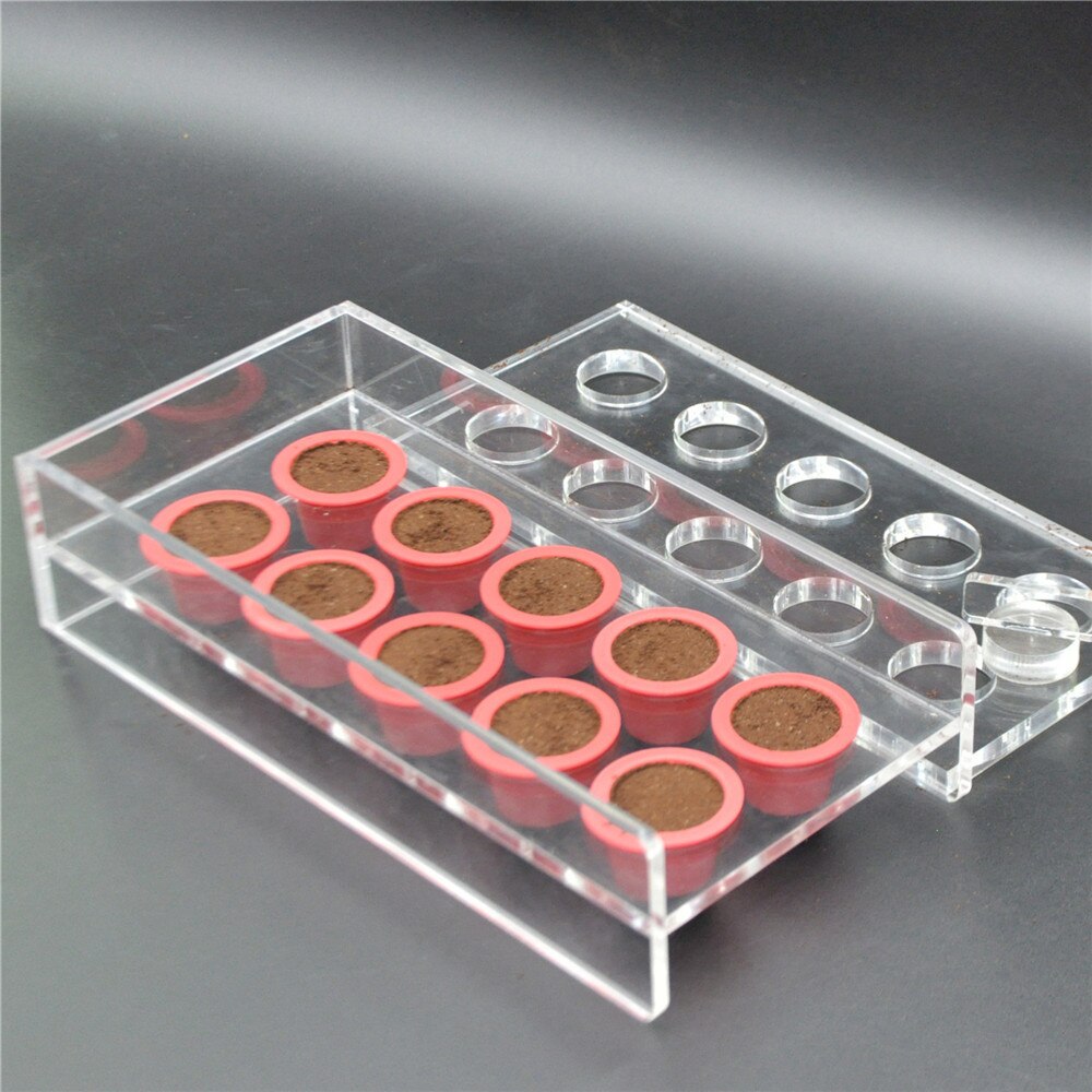 Coffee Capsule Filling Machine Coffee Plastic Tamper Filling Tool for Nespresso with Tamping Tool Head 10 Holes