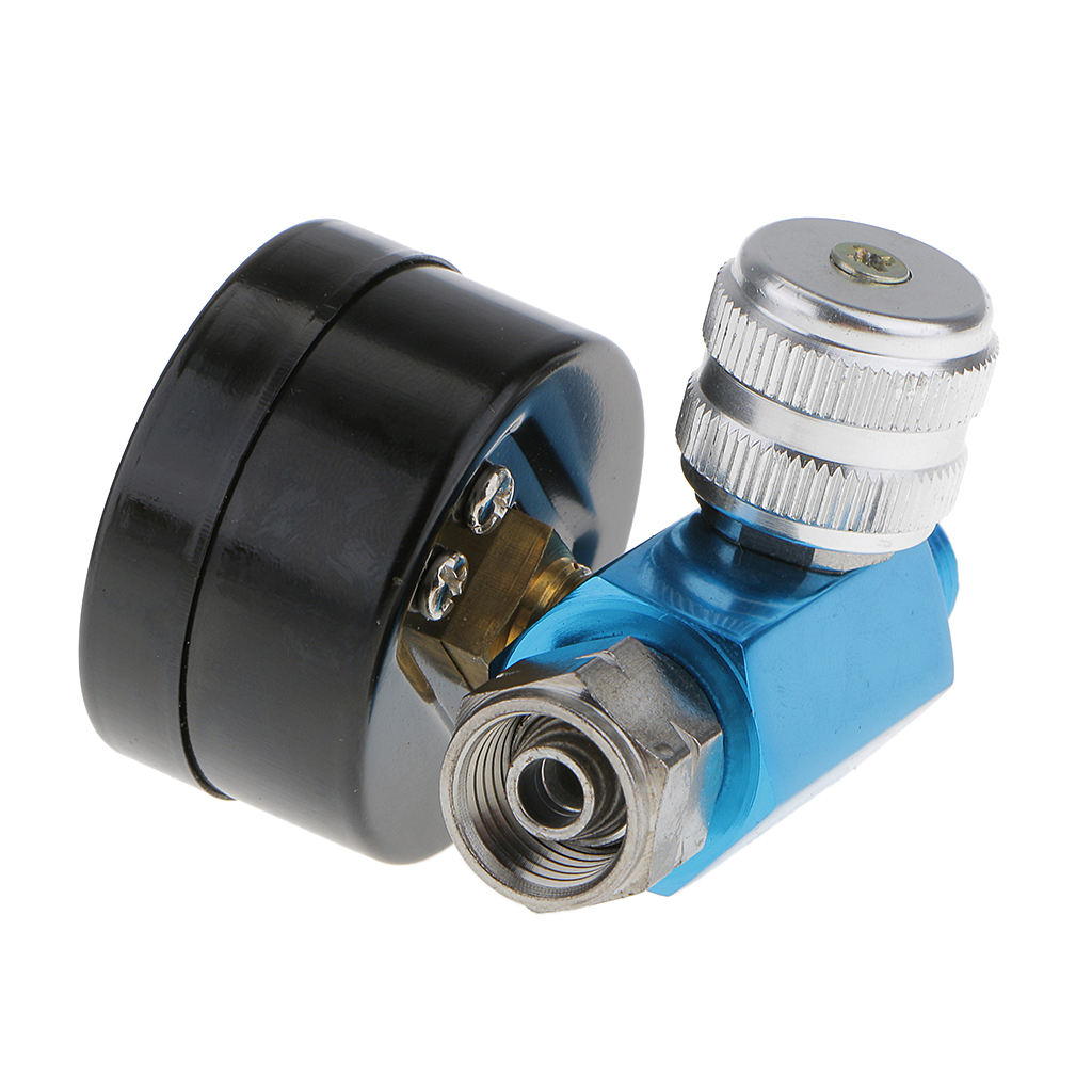 1/4 "Hvlp Compressor Luchtdruk Regulator Drukregelaar Water Separator