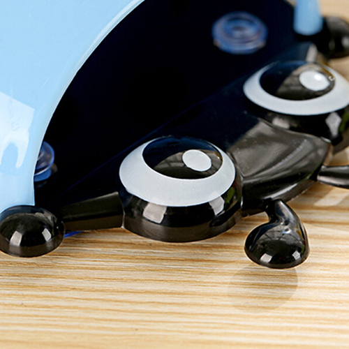 Novedad, ventosa de mariquita, soporte para cepillo dental infantil, ganchos de succión, cepillo de dientes, accesorios de baño de succión para pared