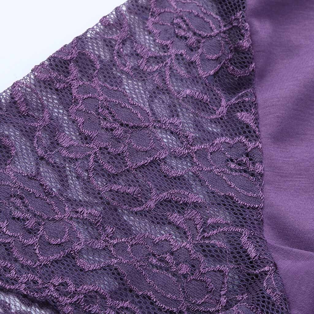 Robe de maternité pour femmes enceintes et allaitantes, tenue de nuit, grossesse, épissure en dentelle, été