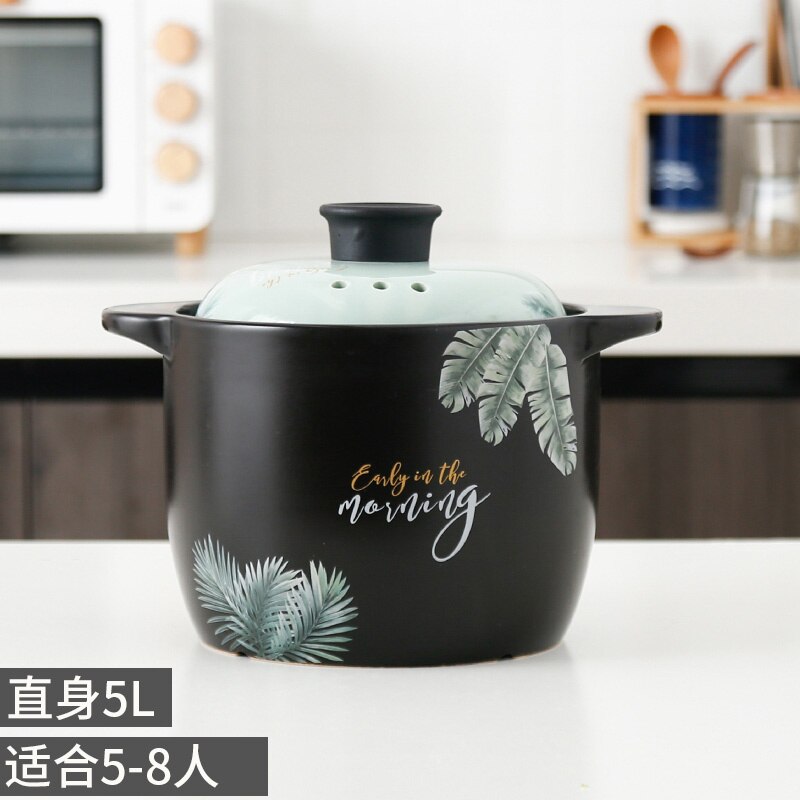 Ceramic casserole direct fired domestic soup health preserving pot cookware set pots and pans ceramic stew pot