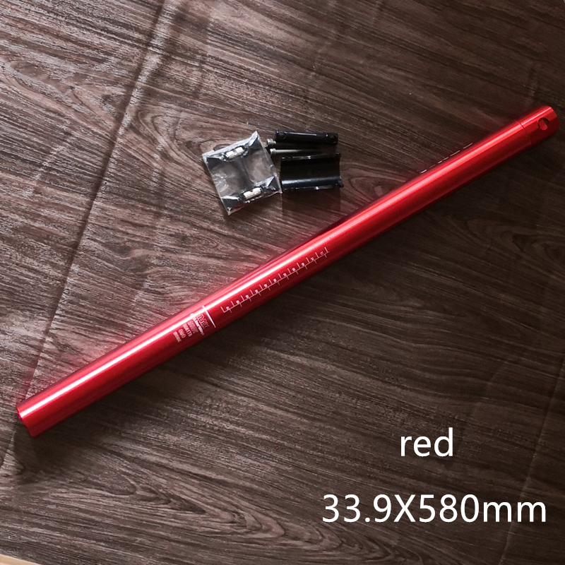 Bike Seat Post 33.9*580mm 31.8*500mm For Folding Bicycle Seatpost AL Alloy