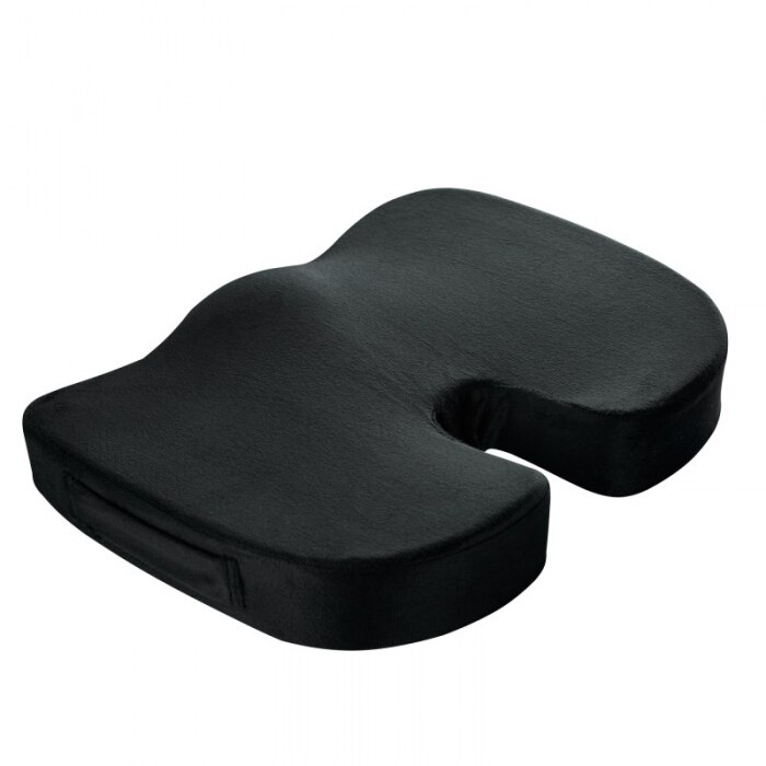 Memory foam sædehynde, pude til at sidde, komfortsædehynde til kontorcomputerstol, bil, kørestol, forbedrer kropsholdning,
