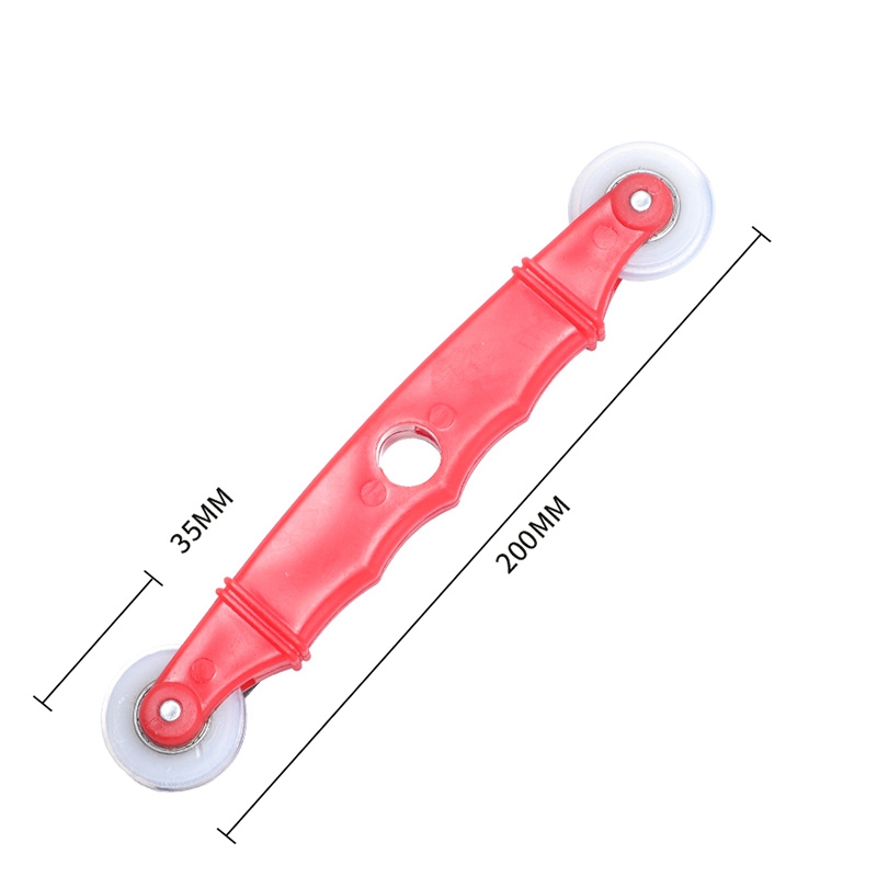 Outils de roulement d'écran rouleau de réparation de cannelure d'écran Installation de porte fenêtre rouleau cannelé de manivelle outils domestiques rouleau cannelé manuel: Argent