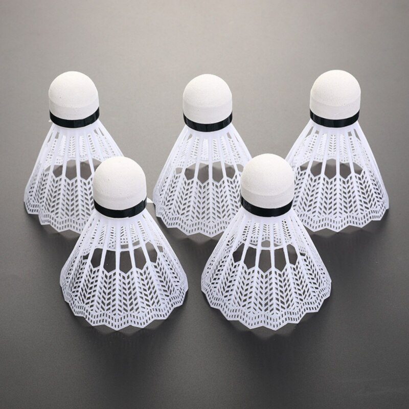 12 Pçs/set Plástico Durável Espuma Bolas de Badminton Badminton Petecas de Badminton Acessórios Esportes Ao Ar Livre n