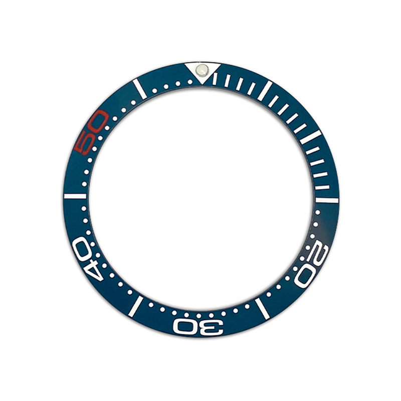 38Mm Gebogen Keramiek Bezel Insert Ring Past Skx007 Skx009 Srpd Gmt Sub Zeepaardje Horloge Case Mannen Horloge Ring Refitting Delen