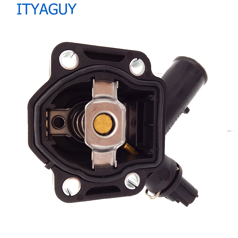 LR006071 THERMOSTAT HOUSING +Sensor+Gasket Fit Volvo 07-15 XC60 XC70 XC90 3.2 3.0 T6 for FREELANDER 2 LR2 3.2L