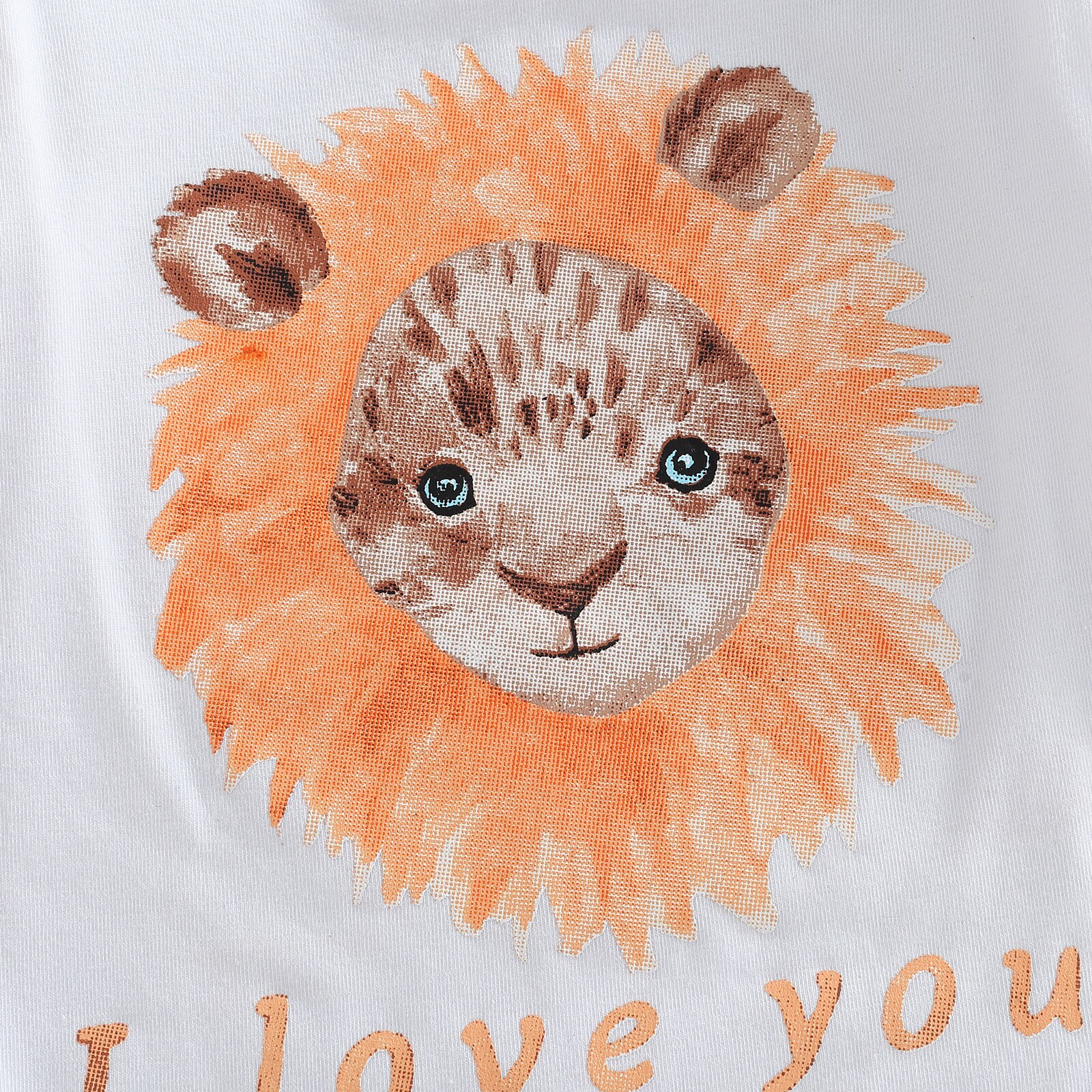 Summer Baby Boys Girls pagliaccetti Toddler Kids Playsuit tute Cotton Infant Cartoon Lion stampato vestiti per bambini