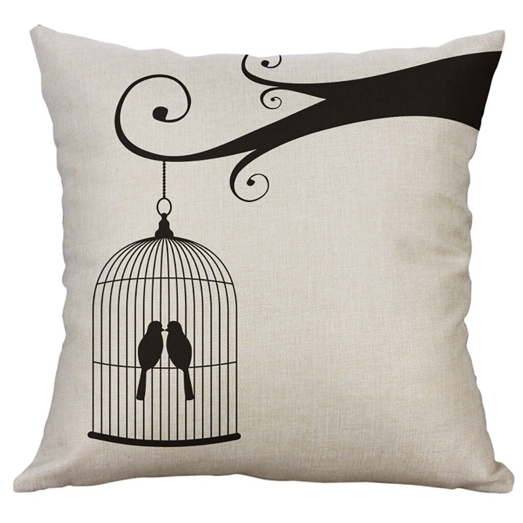 Cojín de , Lino Simple, , almohada agradable cojín cómodo decorativo, cojines de personalidad, cojín decorativo: E