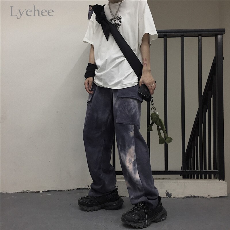 Baggy Cargo Broek Gothic Harajuku Hoge Taille Jaren 90 Losse Y2K Dames Baggy Cargo Broek Gothic Harajuku Hoge Taille Jaren 90 Losse Y2K Dames