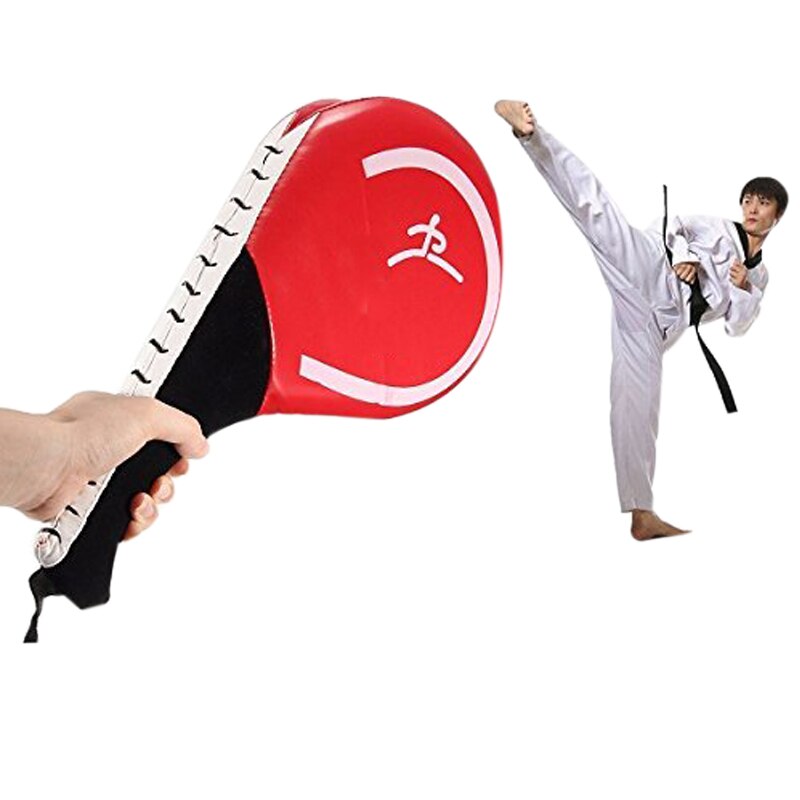 Taekwondo pé direitos de alvo três mão principal alvo prática de boxe karatê treinamento dupla folha alvo para taekwondo: Default Title