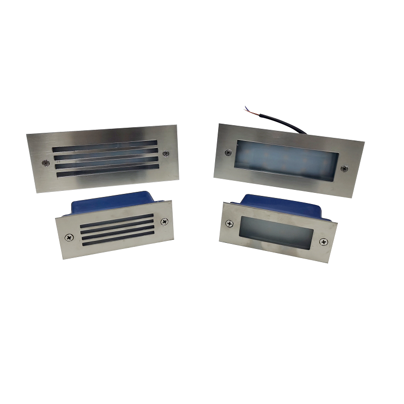 Led Deck Stap Licht 15Leds Ondergrondse Lamp Verzonken Trap Paitio Grond Spot Light Vloer Tuin Landschap Muur Buitenverlichting