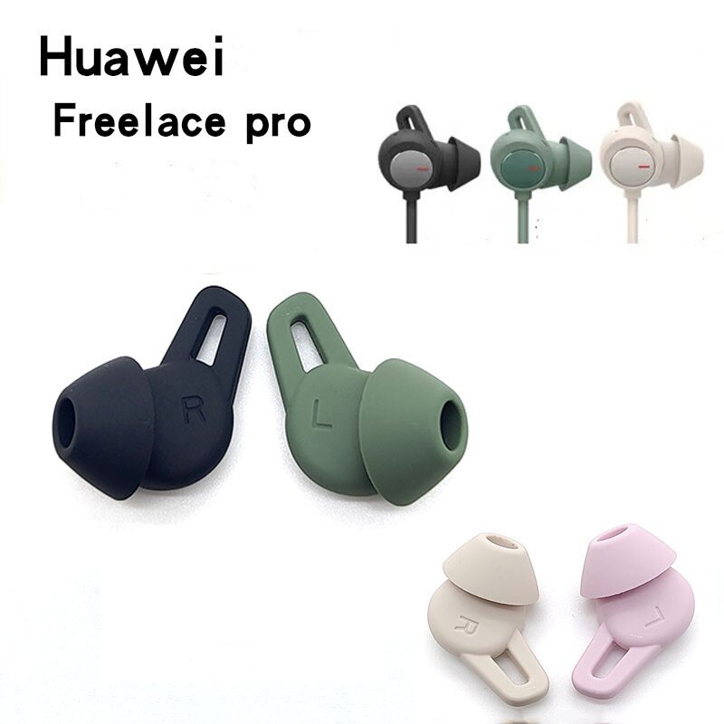 3 paar siliconen oordopjes oorhaken voor HUAWEI FreeLace Pro, antislip vervangende oorgels voor FreeLace Pro oortelefoon S/M/L
