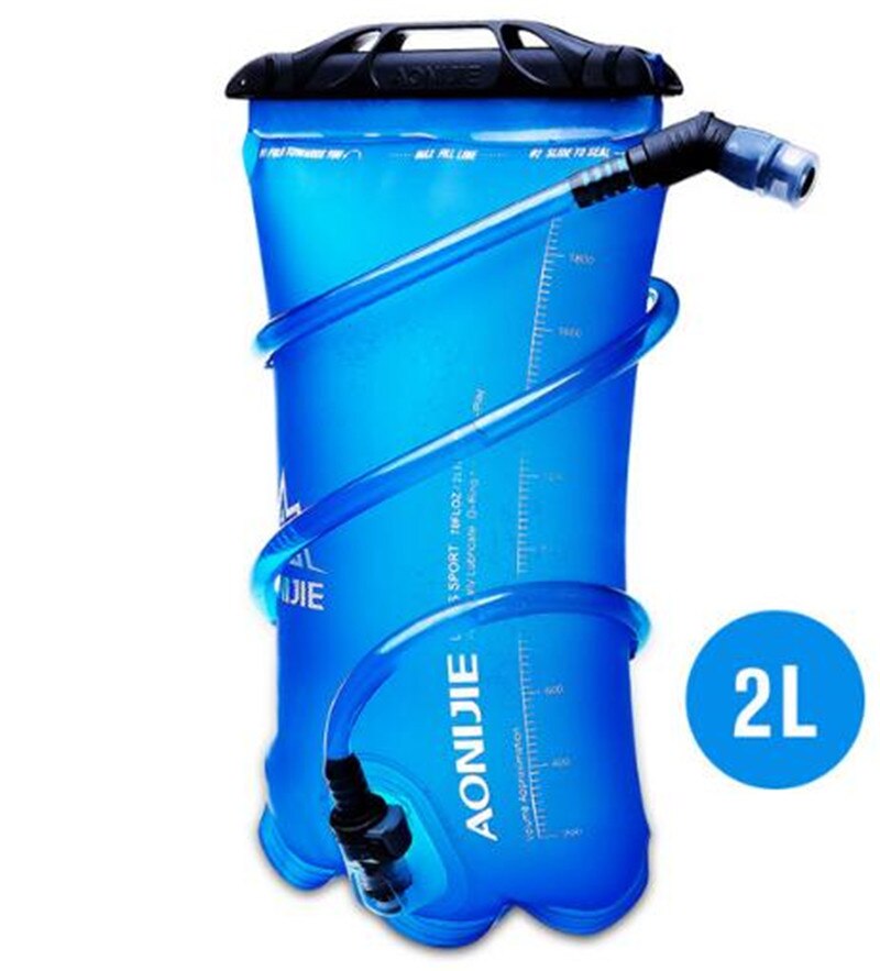 Aonijie soft reservoir waterzak hydratatiepakket wateropslagzak bpa-vrij 1.5l 2l 3l hardloophydratatie: 2l