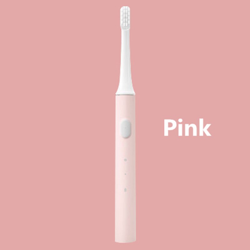 Xiaomi Mijia T100 Sonic Electric Toothbrush High Frequency Vibration Waterproof Two Gear Mode USB Rechargeable Toothbrush: Pink