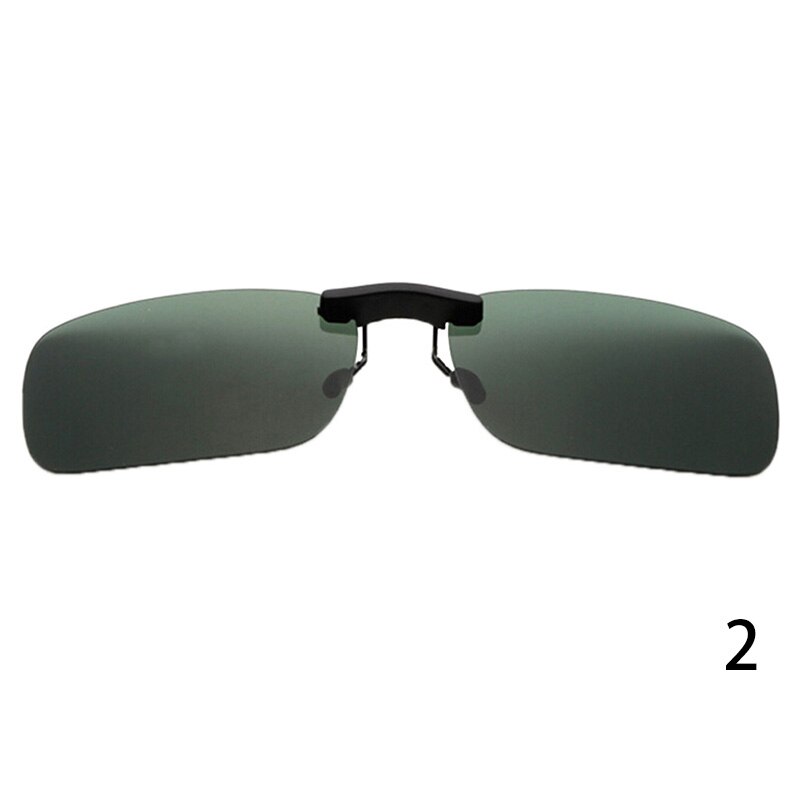 Unisex Polarized Clip On Driving Glasses Sunglasses Day Vision UV400 Lens Driving Night Vision Riding Sunglasses Clip 1pc: P2