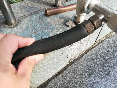 NBR Rubber Foam Insulation Tube Pipe Antiflaming Anti Freeze Anti Sun Burn