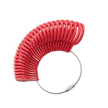 Kunststoff vier-Zoll Ring Stange Ring Kreis Meddo Hafen mischen Mit Ring Größe Messung Werkzeug: 3