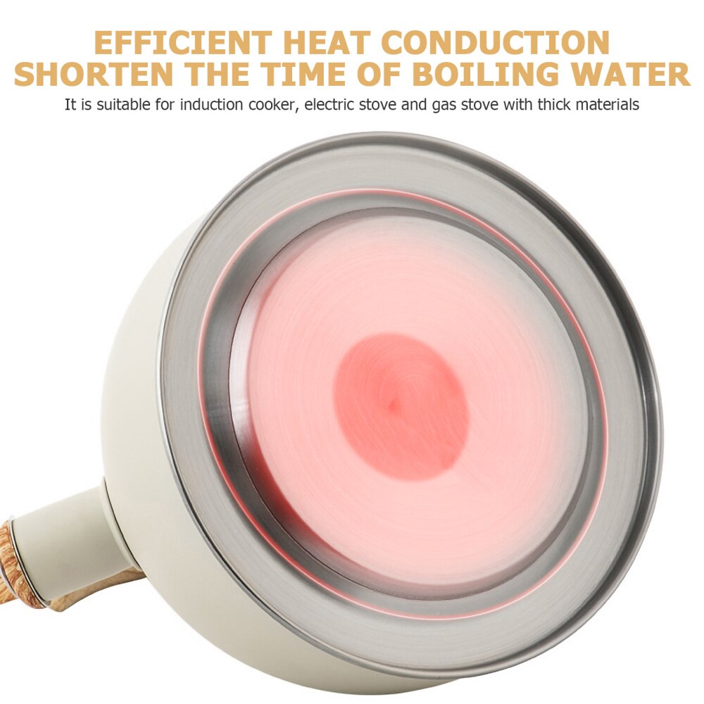 Bouilloire sifflante en acier inoxydable, 2,5 l, à fond plat, pour les cuisinières à gaz à Induction, ustensiles de cuisine