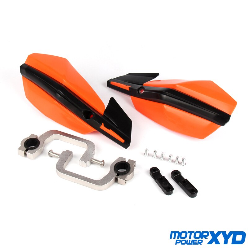 Motorcycle 7/8" Handguard Hand Protectors MX Dirt Bike Motocross SMR Enduro Handguards For SX SXF XC 250 XCF XCW EXC EXCF: orange