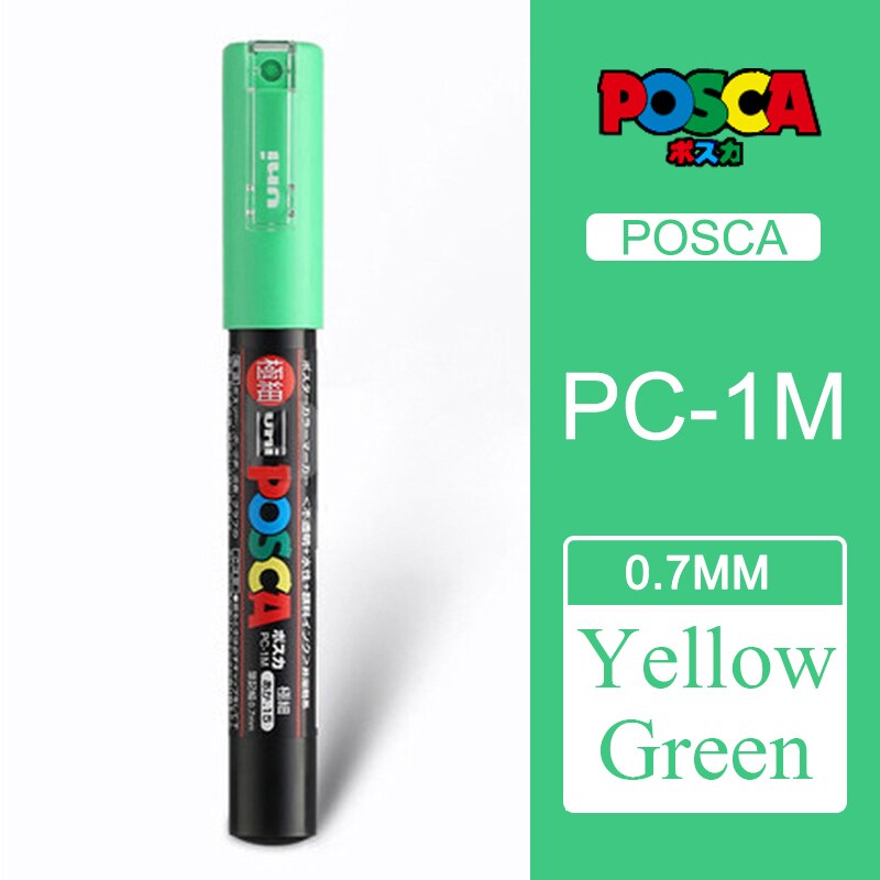 1 pc Uni Posca POP PC-3M Farbige Malen Kunst Marker Stifte Medium Spitze 0,9-1,3mm 24 Farbe Optional schule Schreibwaren Büro Liefert: 13