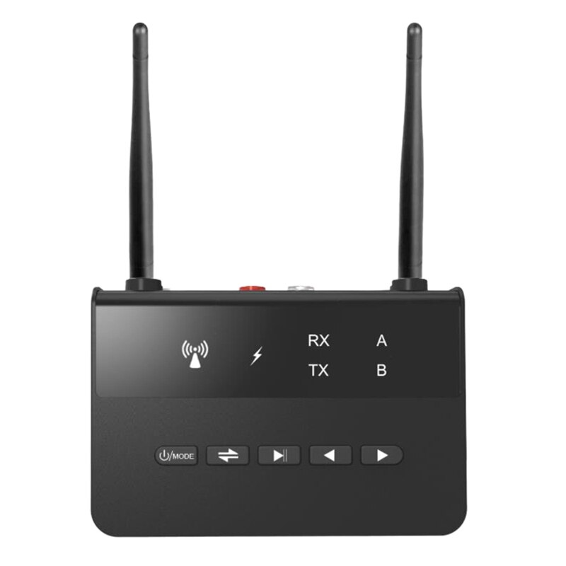 Aptx ii aac 80m bluetooth 5.0 sender/empfänger 3.5mm aux rca usb stereo-audio-funkadapter-dongle für auto, tv und pc: Default Title