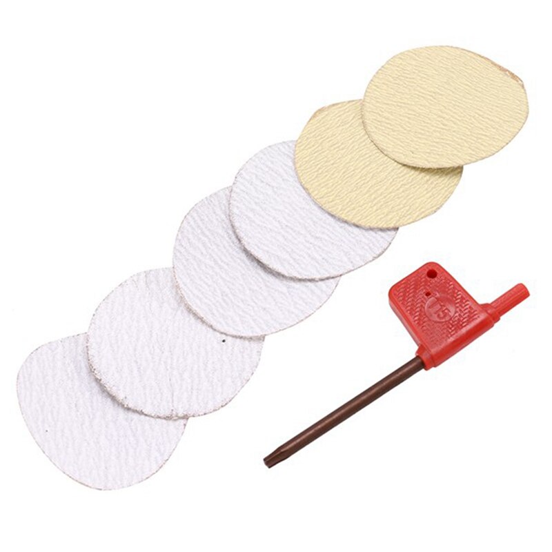 52 Pieces Wood Bowl Sander Sanding Tool with Sanding Disc for Lathe Wood Turning Tool Woodworking