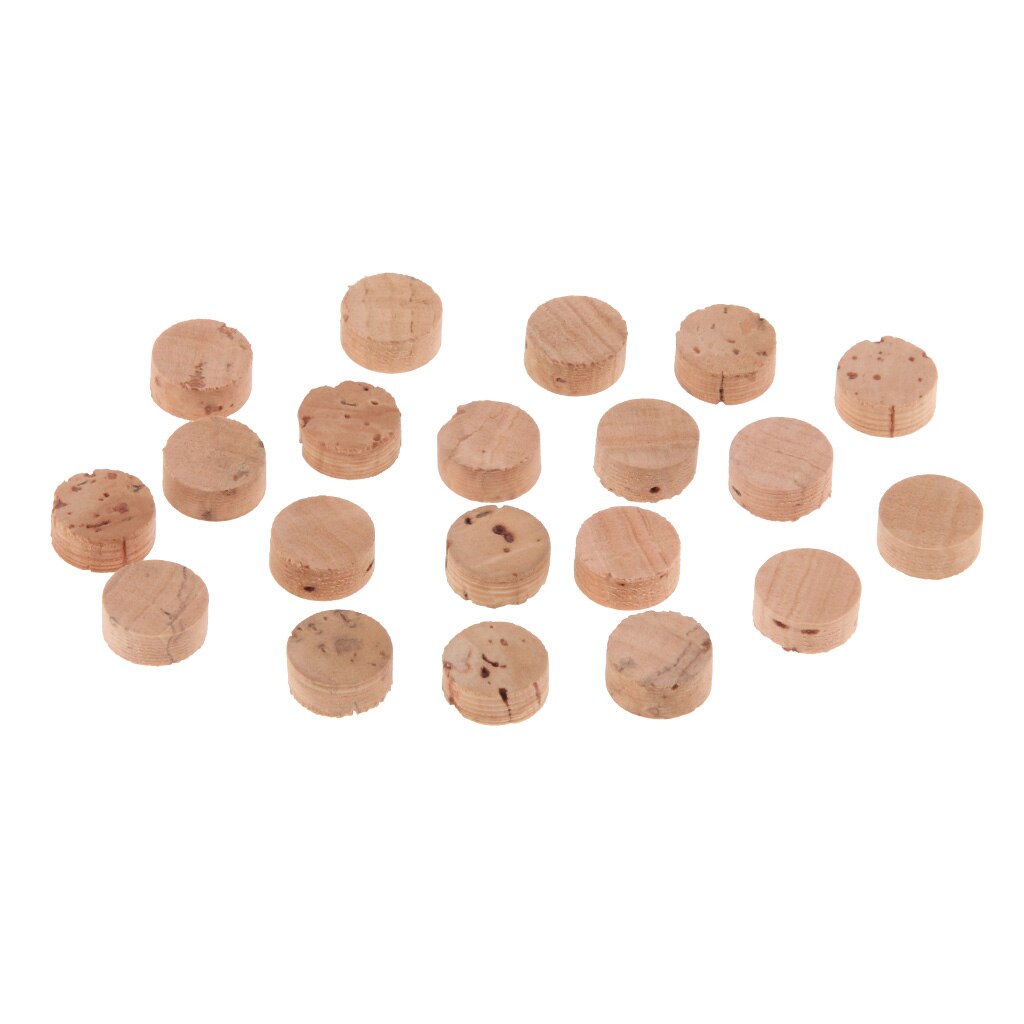 20 Stuks Trombone Water Sleutel Spit Waarde Kurk Pad Voor Trombone Reparatie Onderdelen: Wood