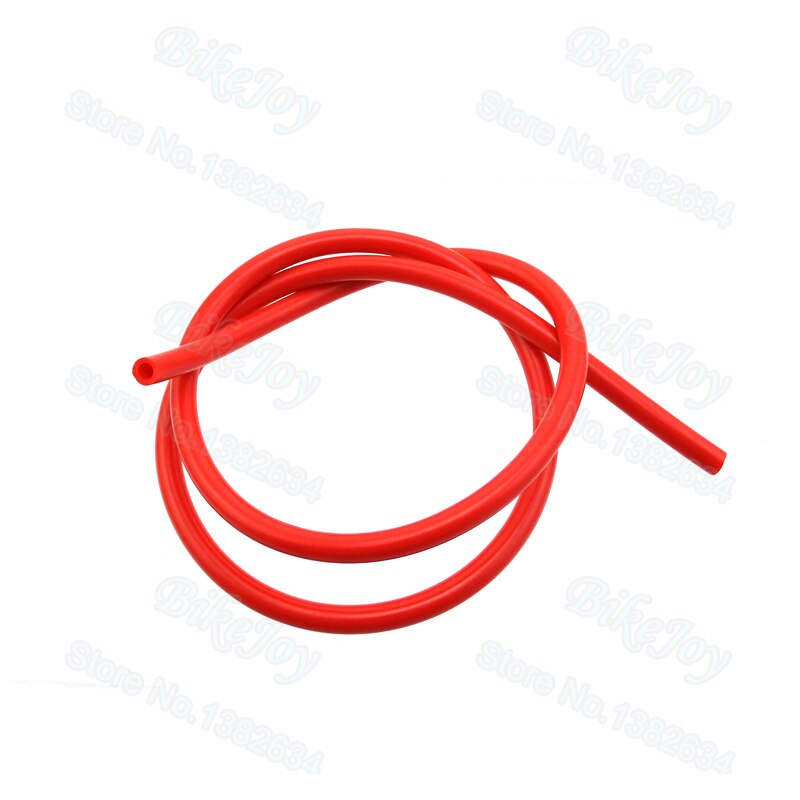 Czerwony 1 metr długość 5mm przewód paliwowy dla mini Moto motorynka Quad ATV powozik Gokart motorower skuter motocykl