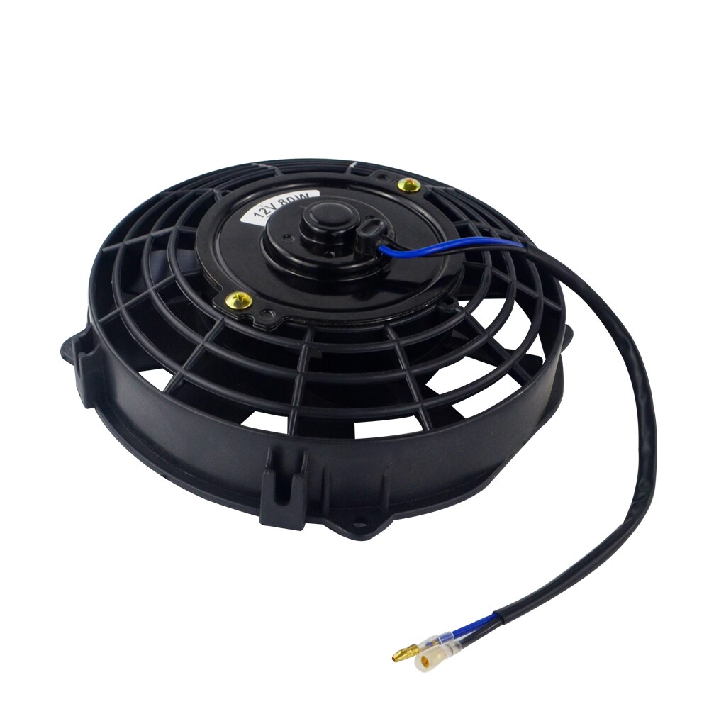 7 Inch Universal 12V 80W Slim Reversible Electric Radiator AUTO FAN Push Pull With mounting kit Type I 7" FANI7