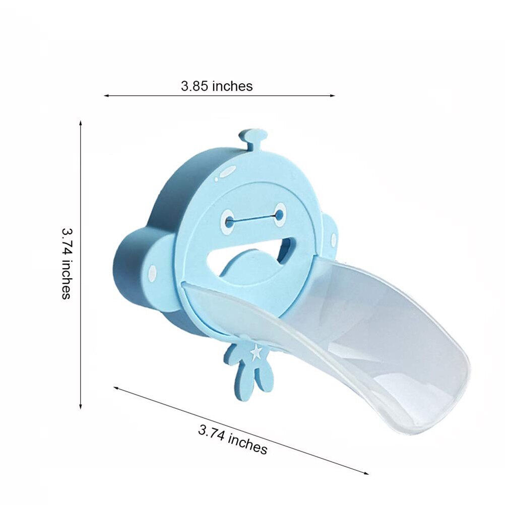 Kids Bathroom Faucet Extender Cartoon Kids Baby Wash-Hand Faucet Extension Bathroom Kitchen Accessories