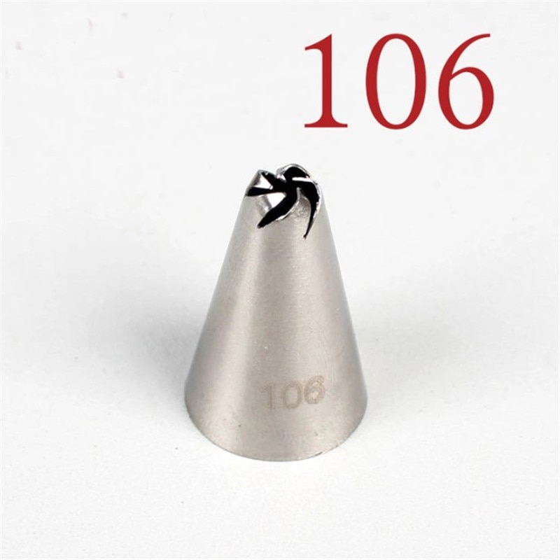 106 # Rvs Bloem Tips Cake Nozzle Cupcake Suiker Crafting Icing Piping Nozzles Pastry Tool Keuken Accessoires