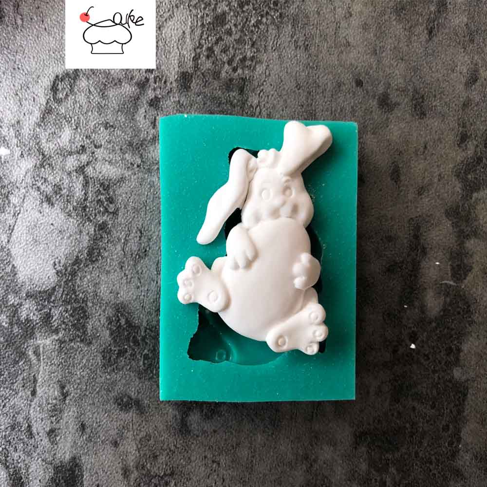 Aouke Konijn Siliconen Decorating Mallen Cake Silicone Mold Sugarpaste Chocolade Gumpaste Mal Van Klei