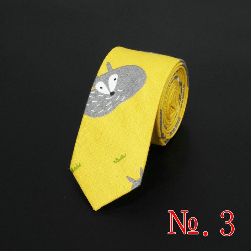 Bomull #39 färgglad slips anka hund frukt blomma slipsar smala barn barn slips smal smal smal sugen smala tjocka slipsar: 3