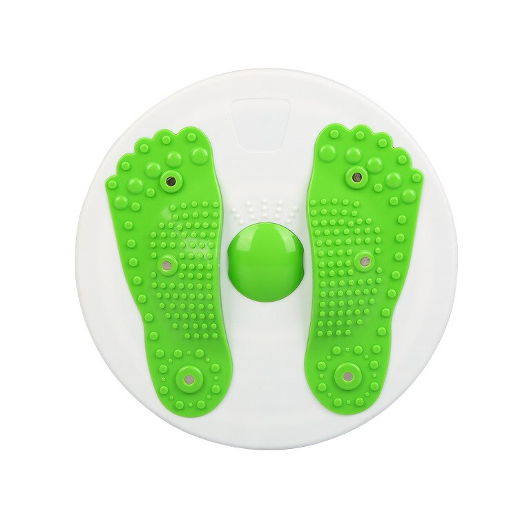 Household waist twister waist indoor fitness magnetic multifunctional portable waist twister workout: Green