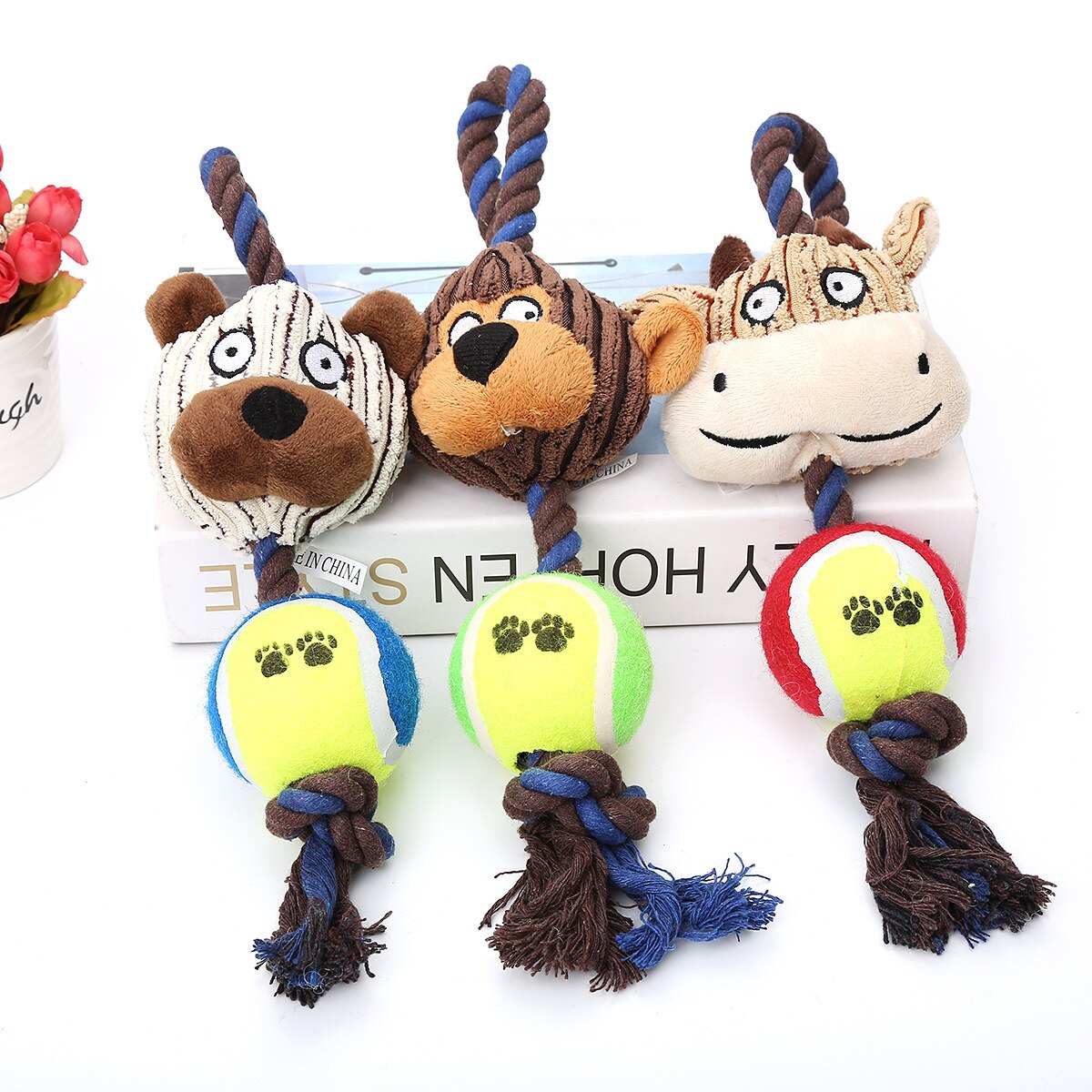 Djur form sällskapsdjur hund uppstoppade leksaker för små hundar plysch pipande valp katt tugga leksak yorkshire terrier mascotas perros accesorios