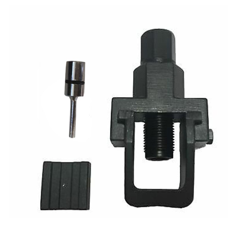 Herramienta Universal de extracción de eslabones de cadena de motocicleta, divisor de cadena de acero al carbono, herramientas de reparación de rebitador de cadena de motocicleta y bicicleta: Default Title