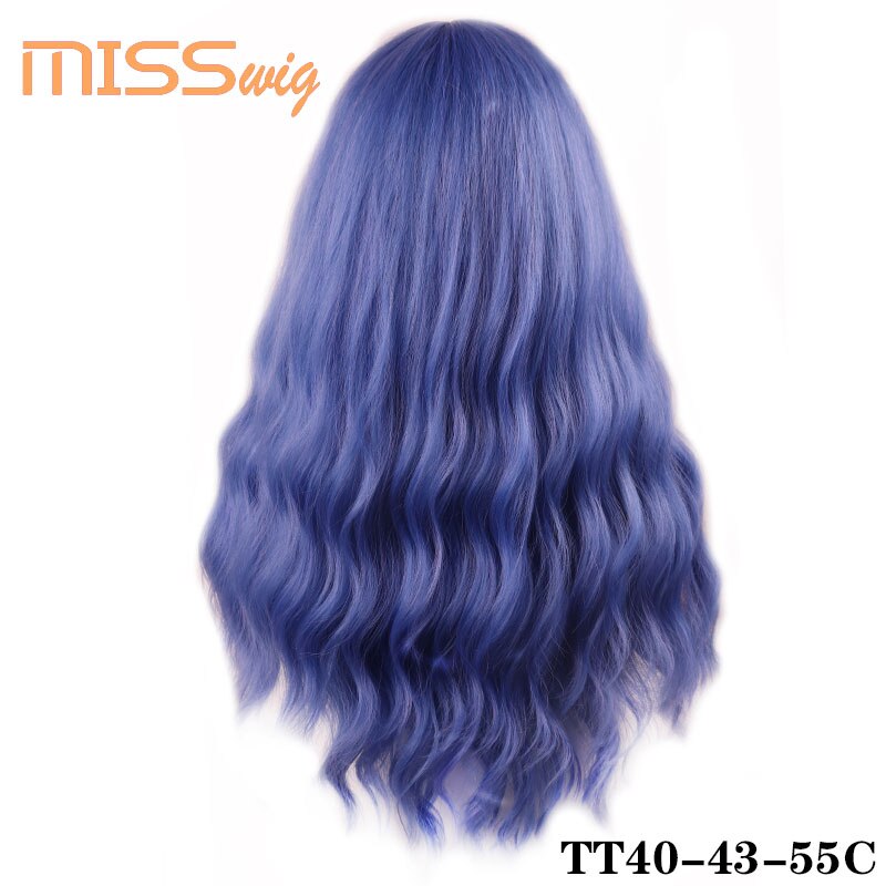 Miss Pruik Lange Golf Pony Zwart Bruin 8 Kleuren Beschikbaar Pruiken Voor Vrouwen Synthetisch Haar Hoge Temperatuur Fiber: P1B/27