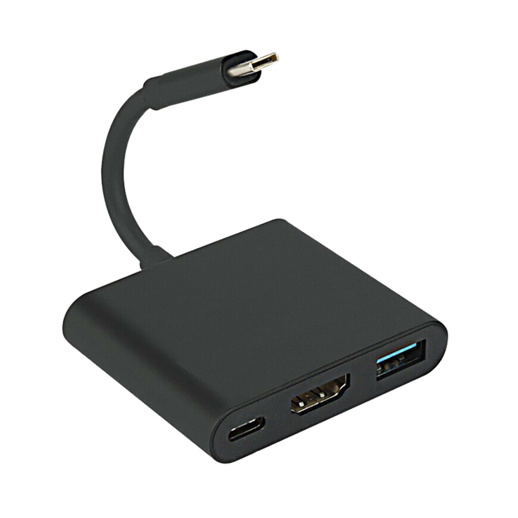 1080p 4k hdmi adapter for switch usbc hdmi converter type-c hub adapter for hjemme tv pc videospiller: Default Title