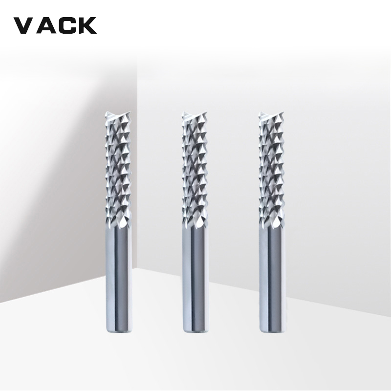 Vack 3.175mm 4mm 6mm 8mm hårdmetall volfram majsfräs pcb fräsar pinnfräs cnc fräs för trägravyr maskin